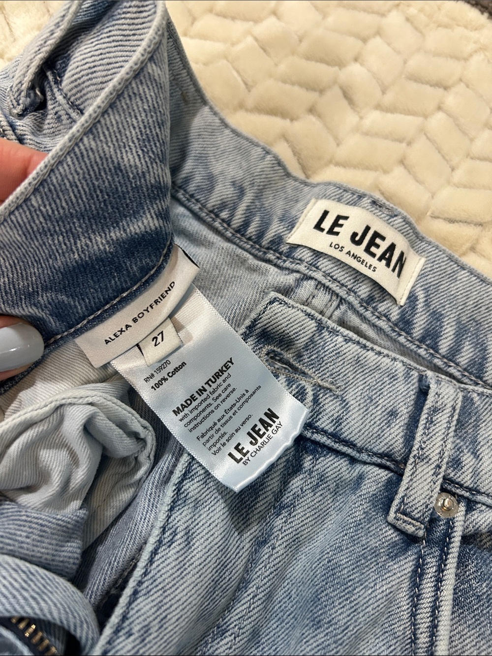 Le Jean Alexa Boyfriend Jeans - Picture 2 of 5